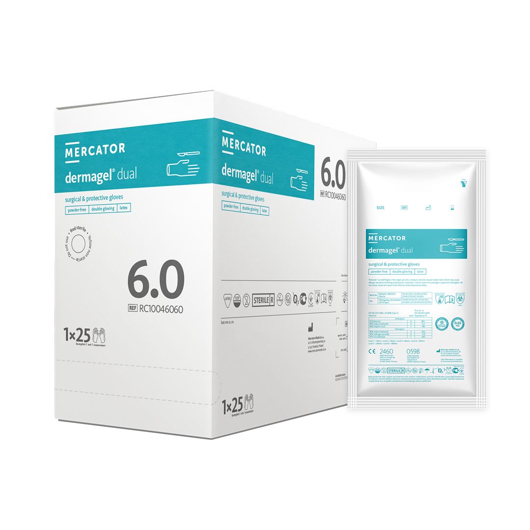 Frame 4 (1) Dermagel® Dual Sterile – хипоалергични стерилни ръкавици без пудра - Image 1