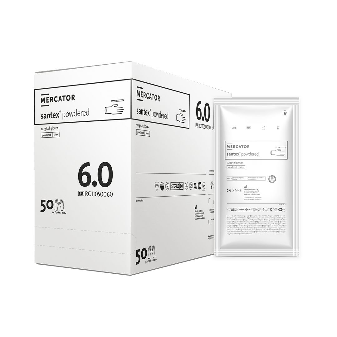 Frame 4 (4) Santex® Sterile – стерилни латексови ръкавици с пудра - Image 1