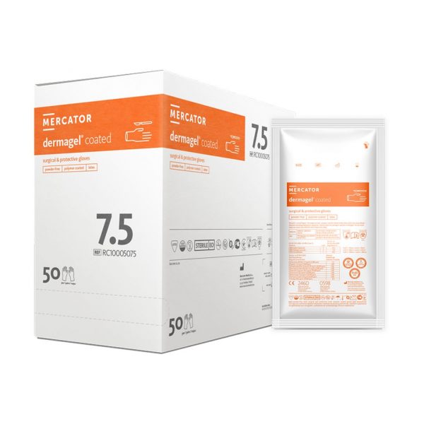 Dermagel® Coated Sterile – хипоалергични стерилни ръкавици без пудра