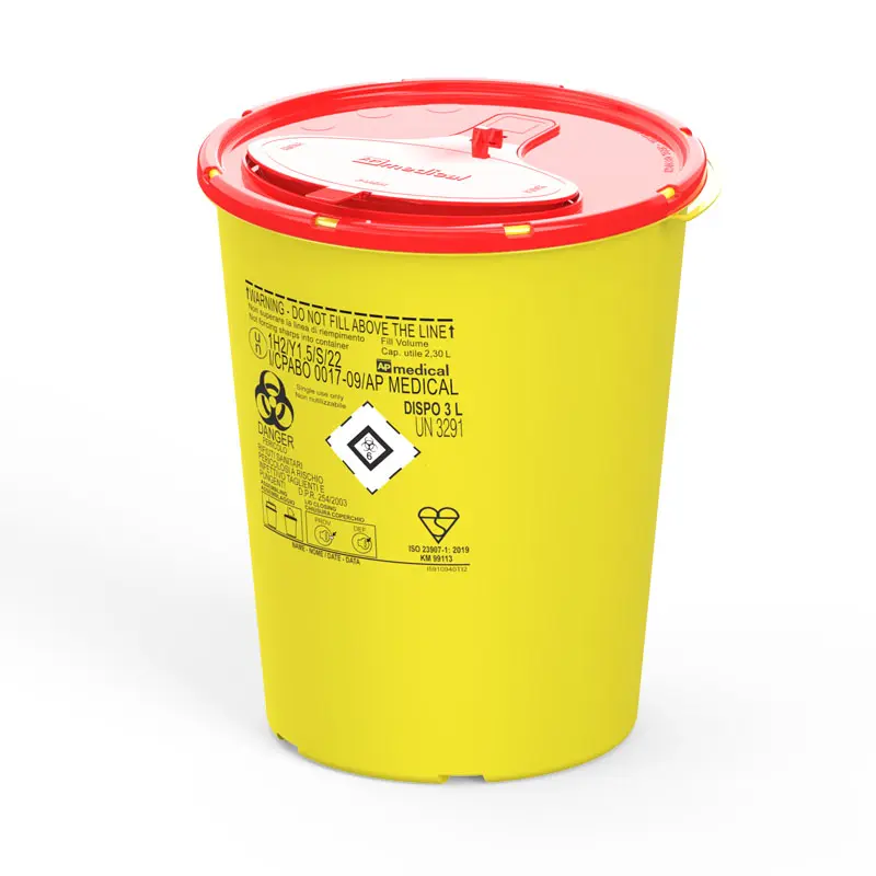 Контейнери за опасни медицински отпадъци 0.5мл Контейнери за опасни медицински отпадъци - Image 1